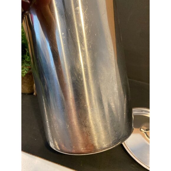 Vintage Cooks Club Stainless Steel Ice Bucket Wine Champagne Cooler - Picture 8 of 11